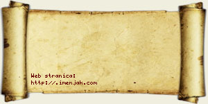 Luka Debeljak vizit kartica